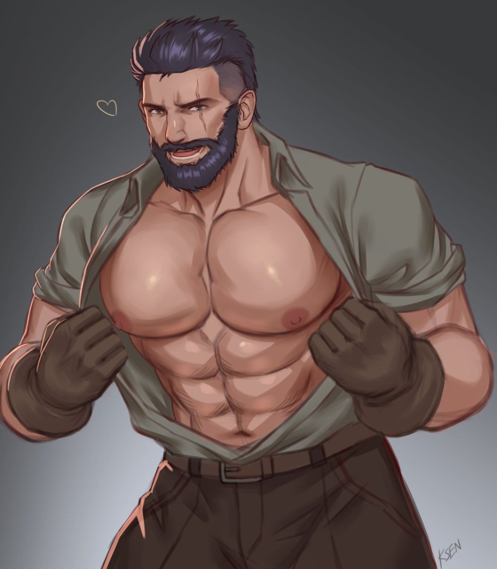 Grandfather Bai Diley Hunter Anna without a mask