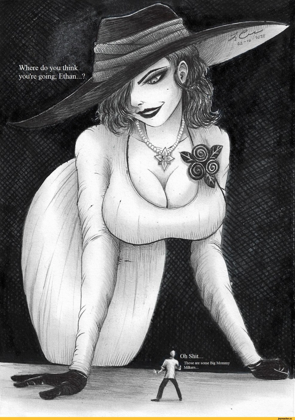 Giant Lady Dimitrescu