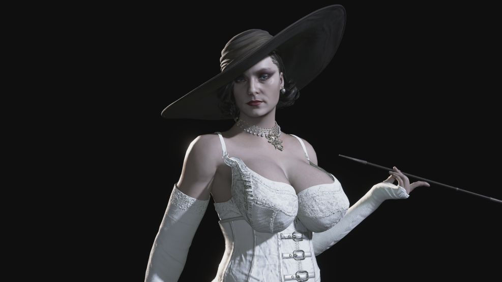 Tits Lady Dimitrescu Resident Evil 8