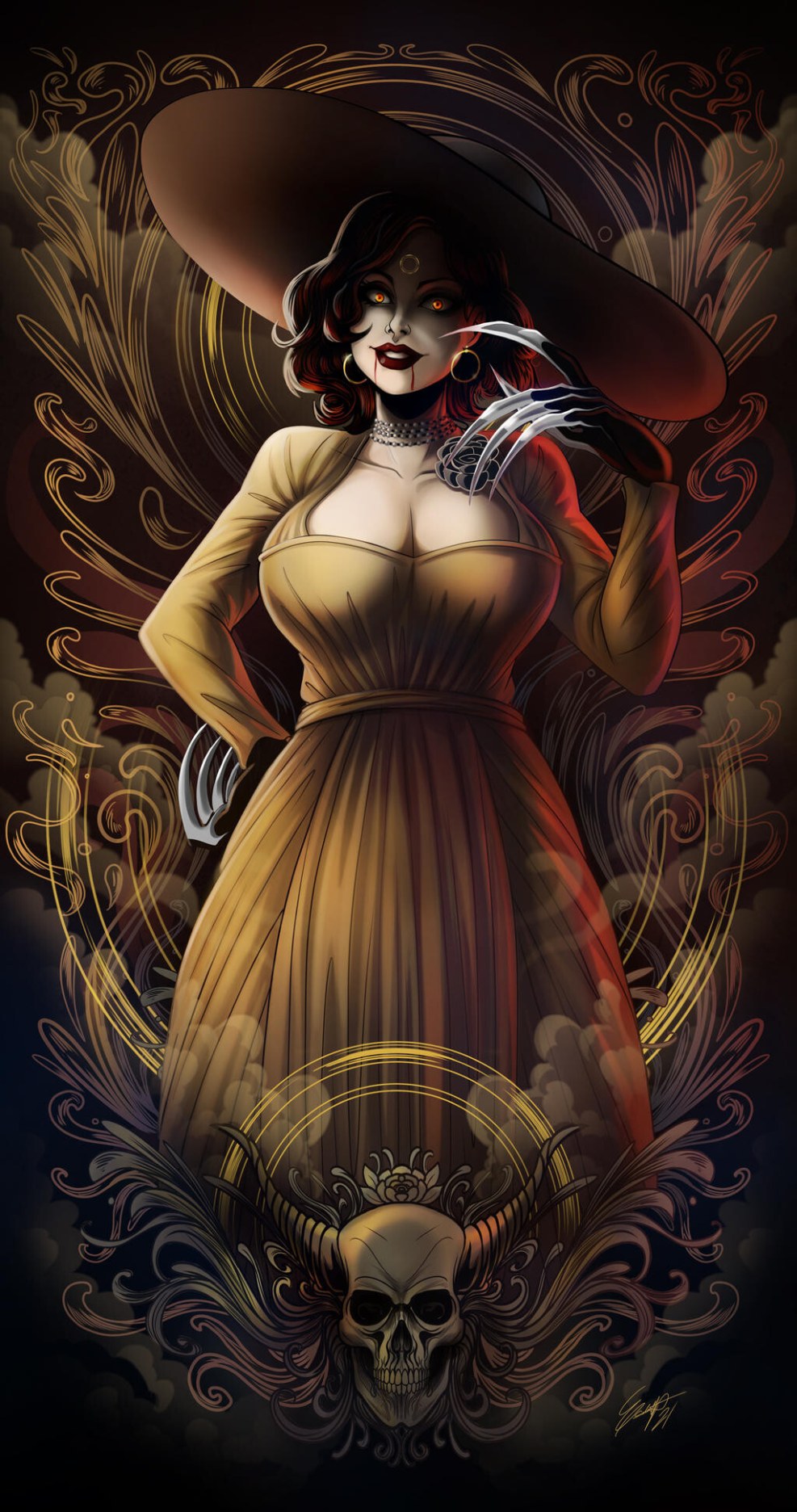 Lady Dumitrescu Resident Evil