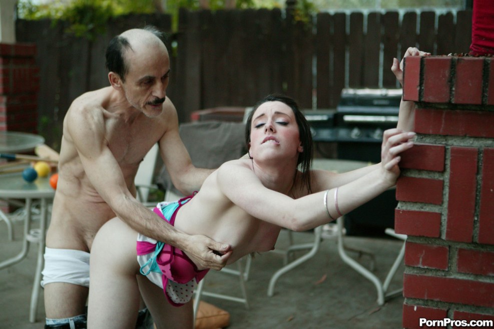 A mature man with a huge member