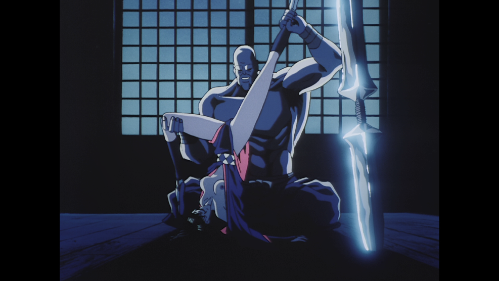 Ninja manuscript 1993 Erotic scenes