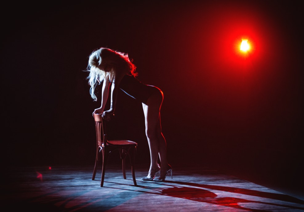 Background in peach tones