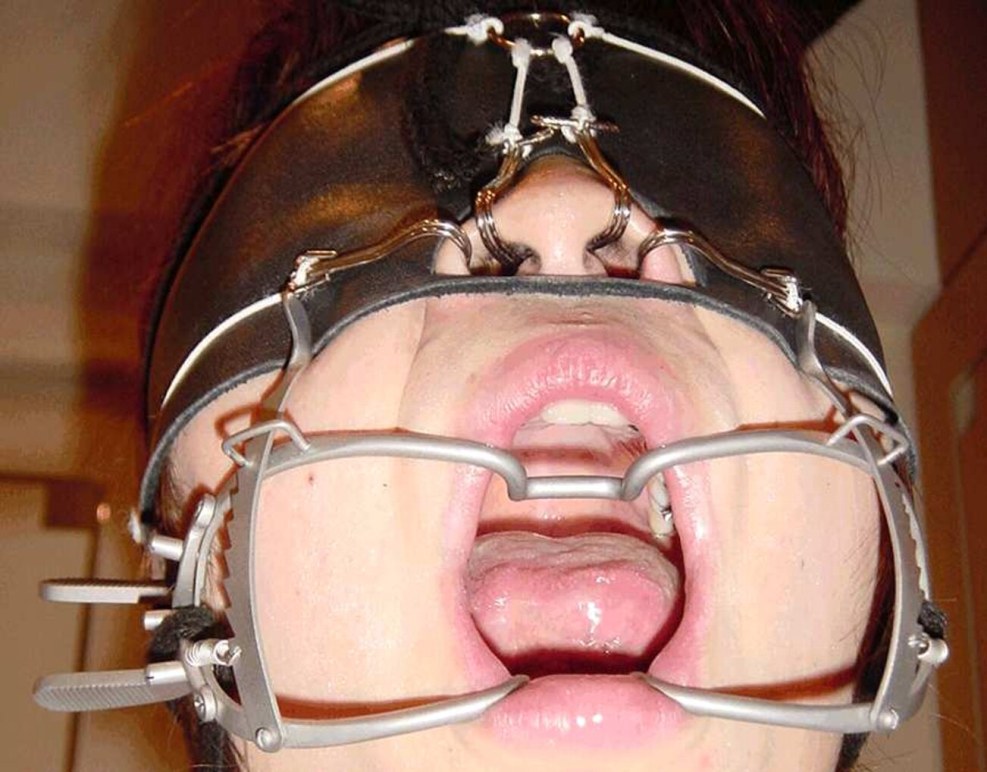 BDSM slaves with a ring in the nose