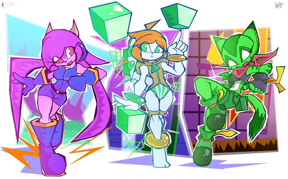 Lylak Carol and Mill Freedom Planet 2
