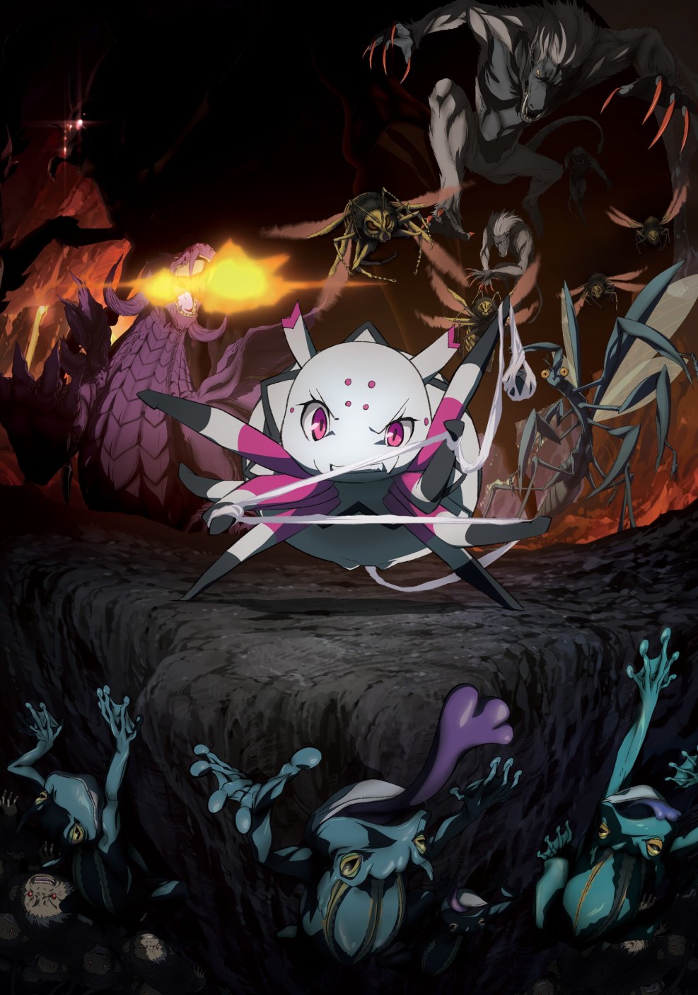 Anime yes I am a spider and what