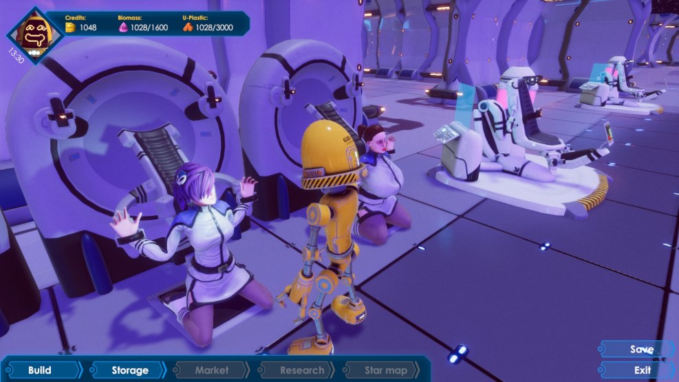 Training Space Station Game