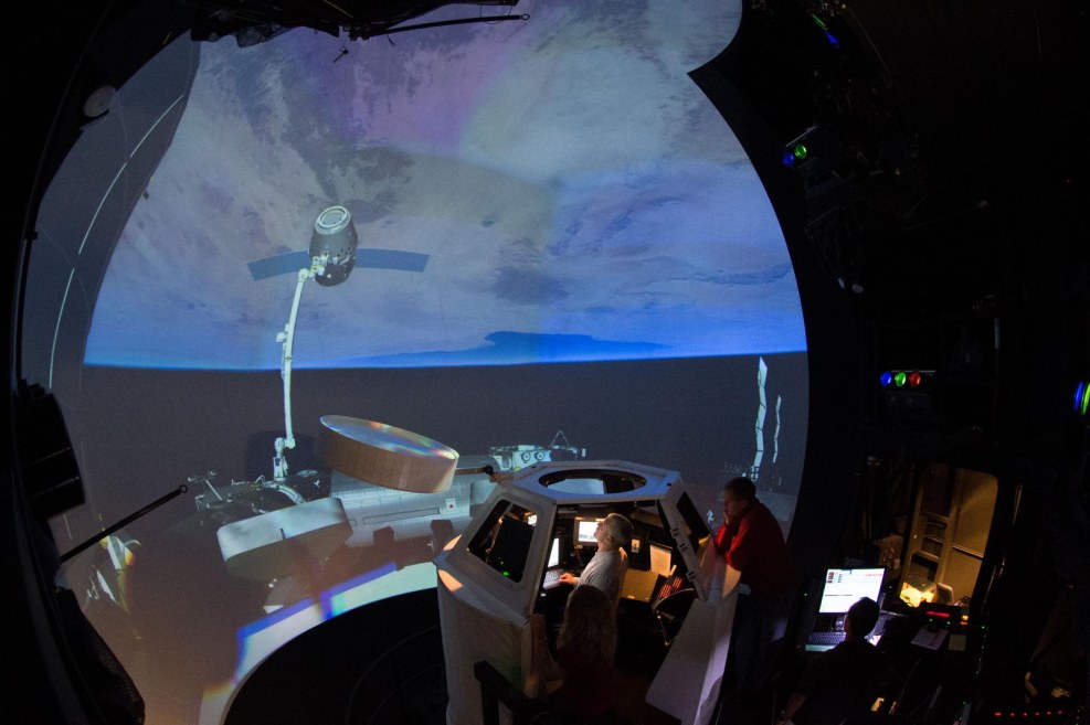 Security guard at the Space Station Concept