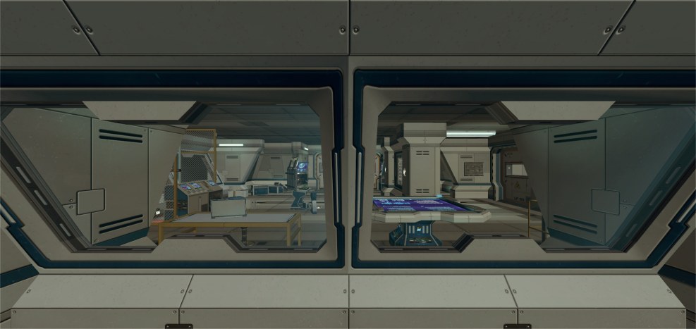 Cranes at the space station