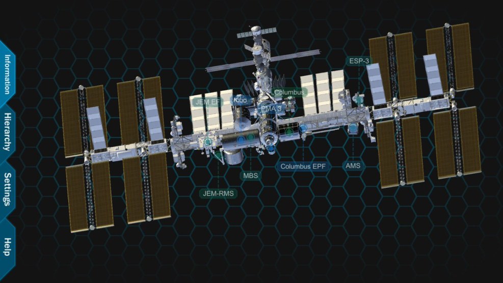 Military orbital station Eden