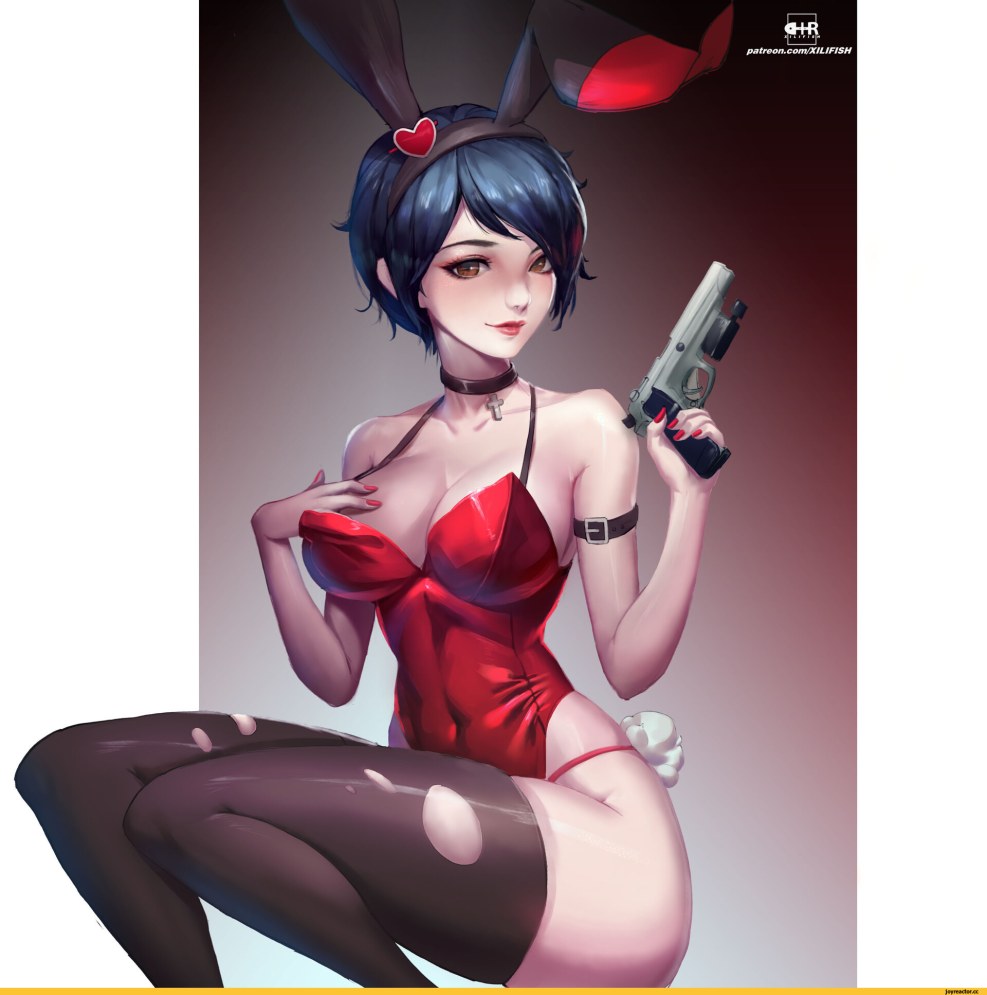 Ada Wong in underwear cosplay