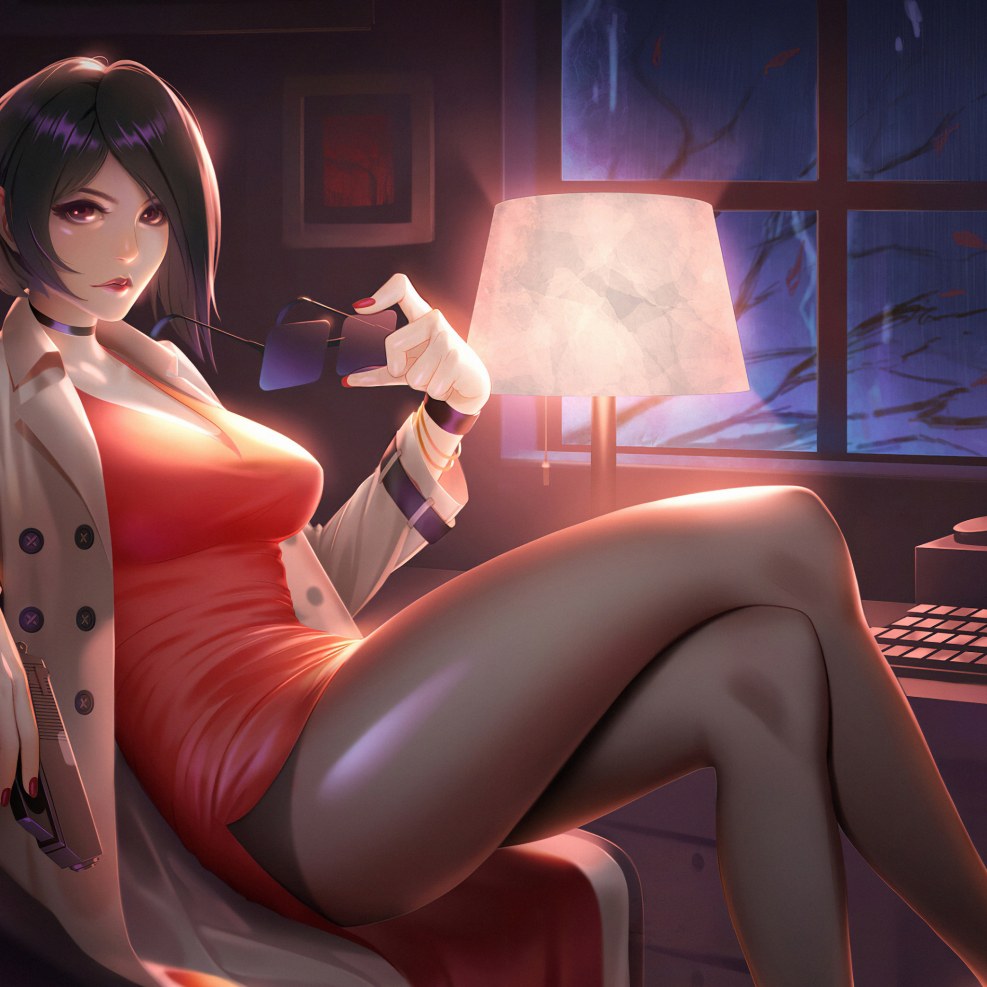 Ada Wong and Mr.x Tyrant Monster Cock Sex