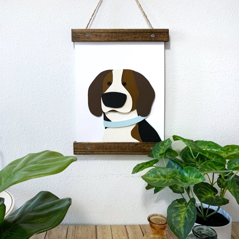 Papercraft made of wood