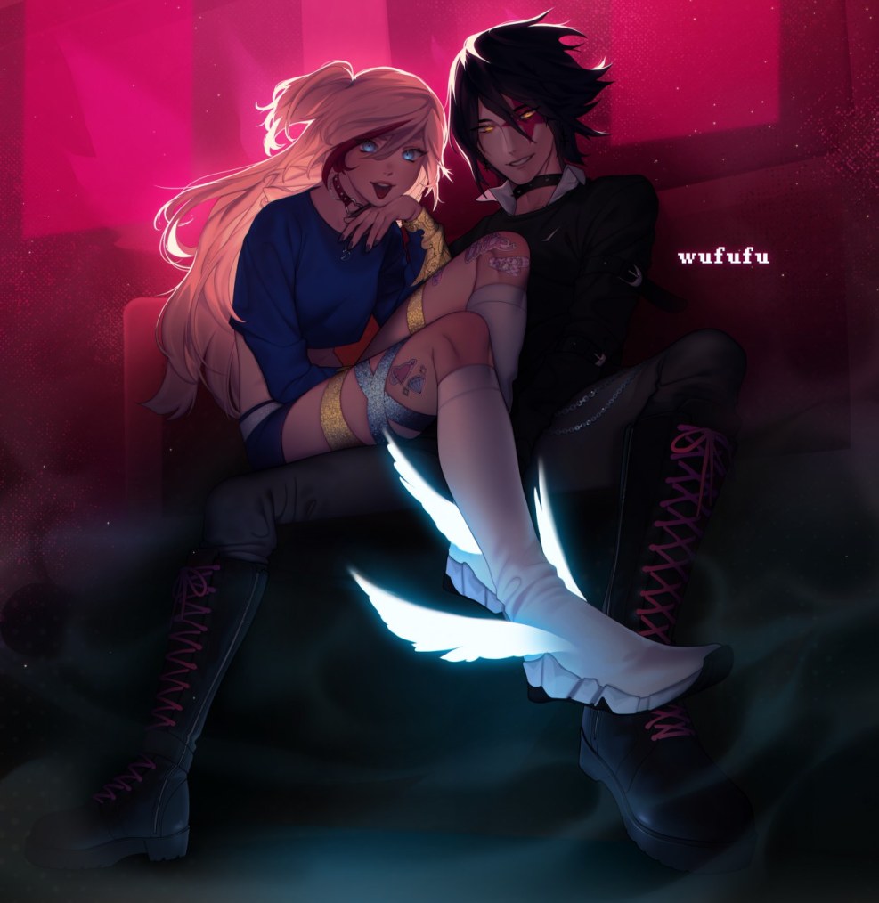 Anime minimalism Violet Evergarden