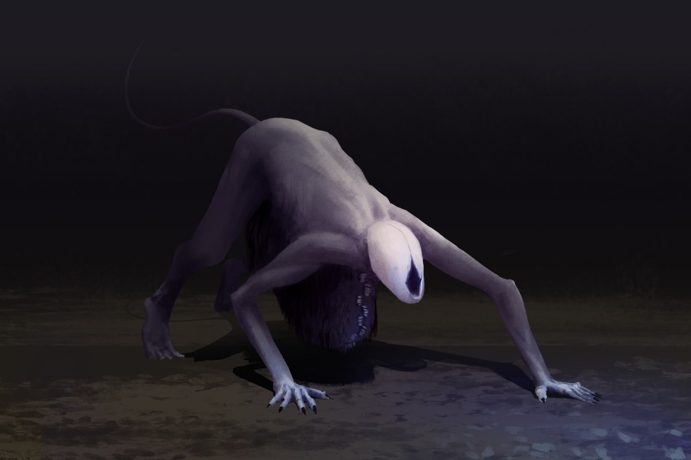 Figures of the guard from Lust from Beyond