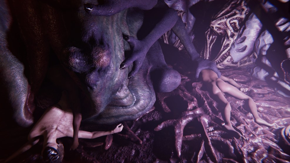 Lust from Beyond Erotic scenes