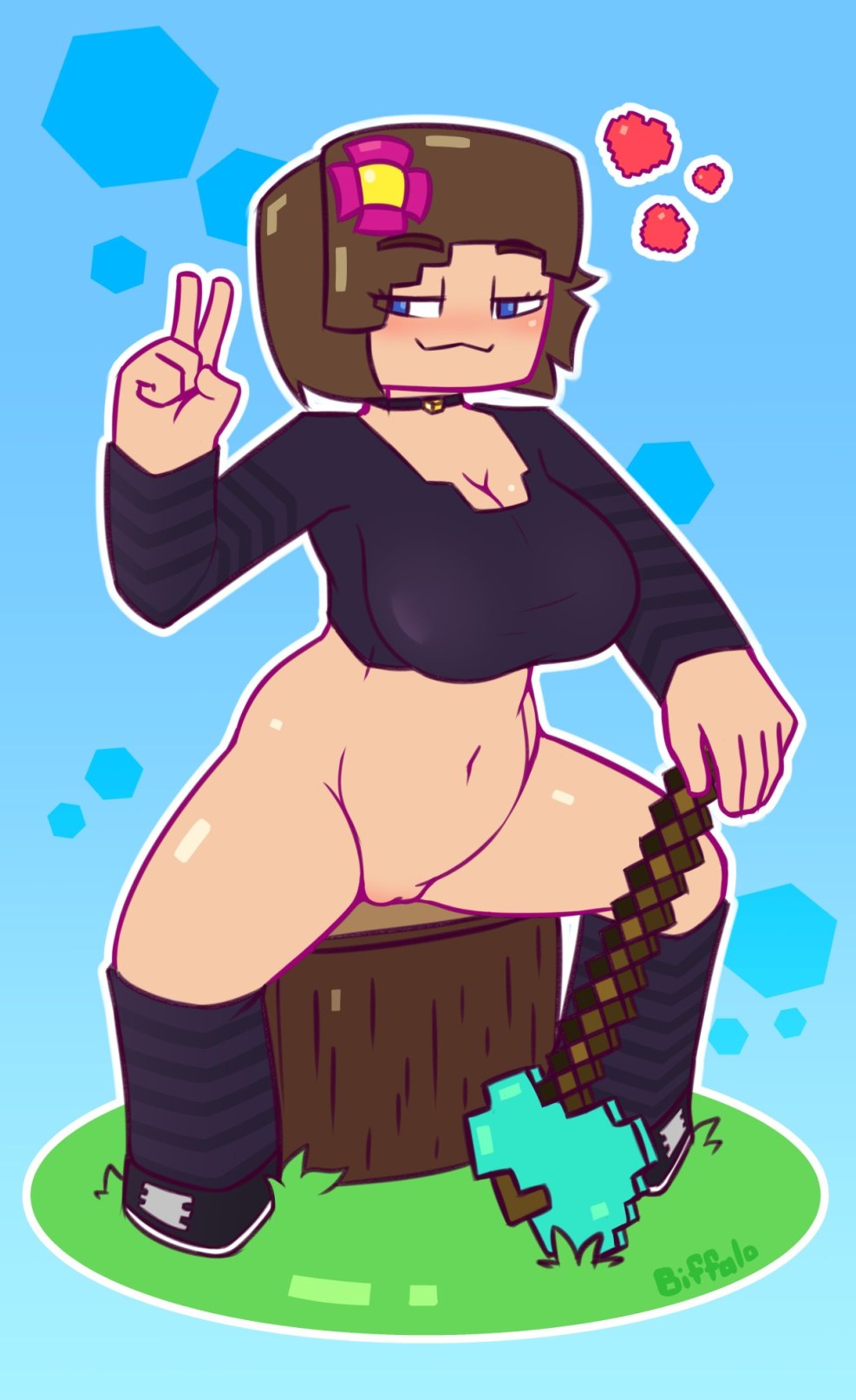 Hentai Minecraft Golem