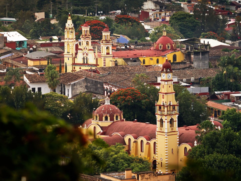 The city of Halapa Mexico-Enrixes