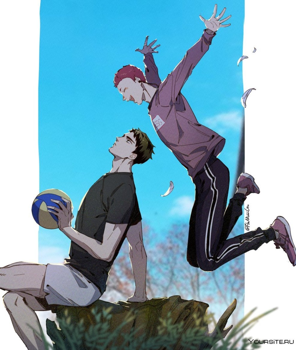 Anime Volleyball Oikawa