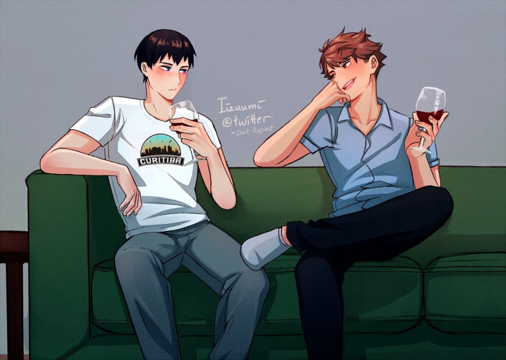 Oikawa and Ushijima 18