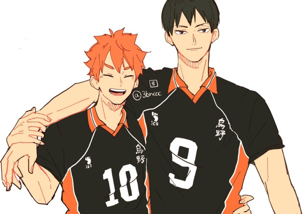 Oikawa Tooru and Hinata Shoyo 18