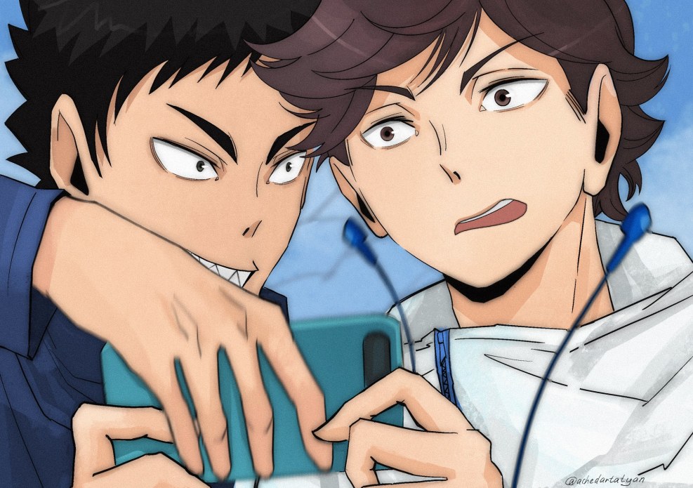 Oikawa Tooru and Kise Reta