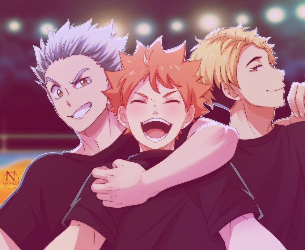 The Karasuno Anime team
