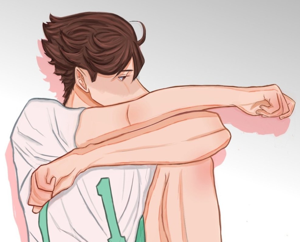 Kuroo without t -shirt art