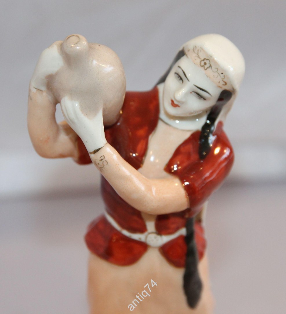 Porcelain figurine swimsuit