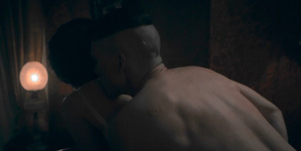 Erotic scenes in the series sharp visors