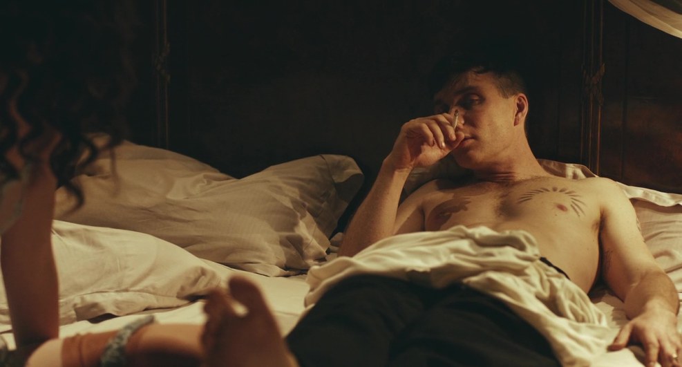 Erotic scenes in the series sharp visors