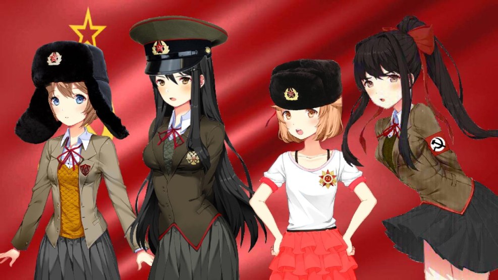 Russian communists girls