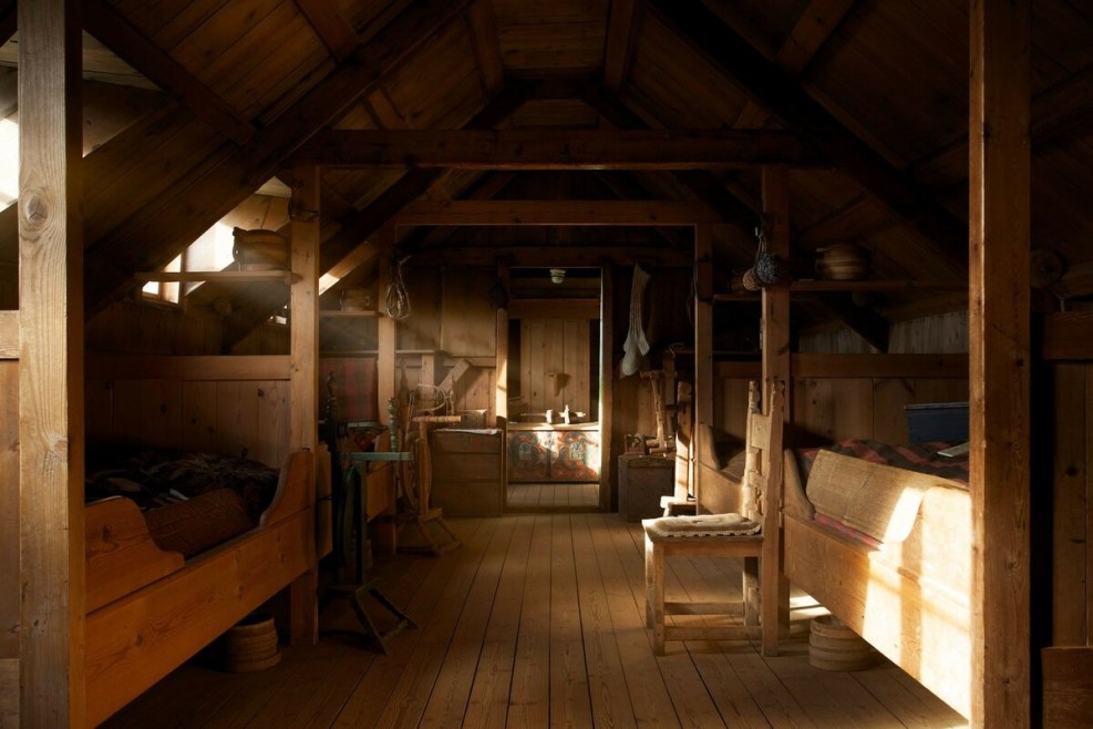 Hunting Cabin Inside