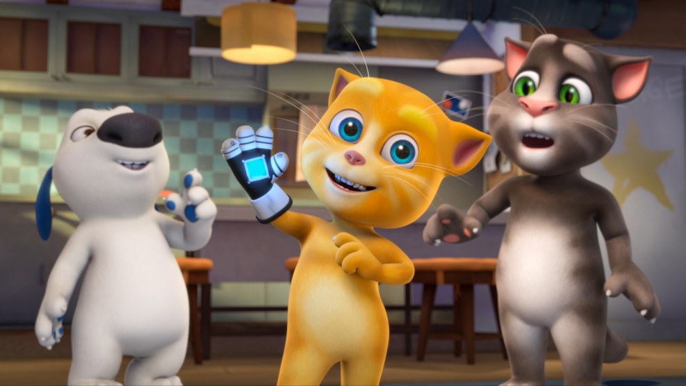 Tom and Angela Talking