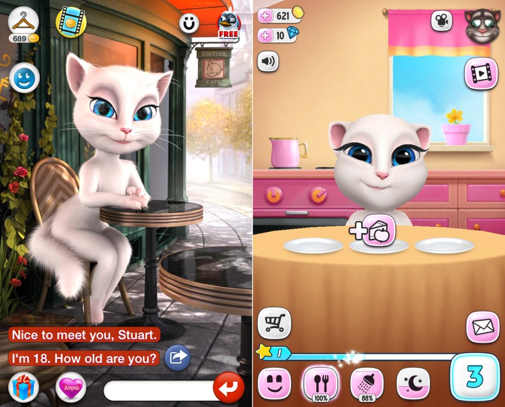 Naked furry with small breasts