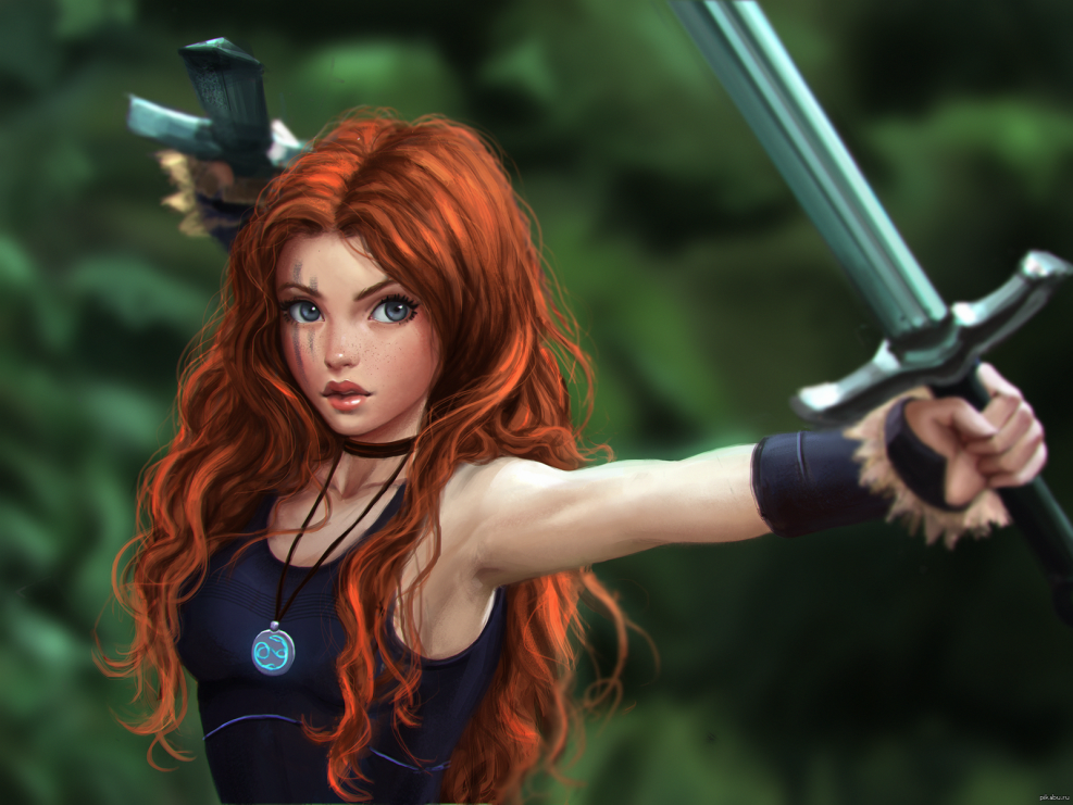 Eve Elphi red hair