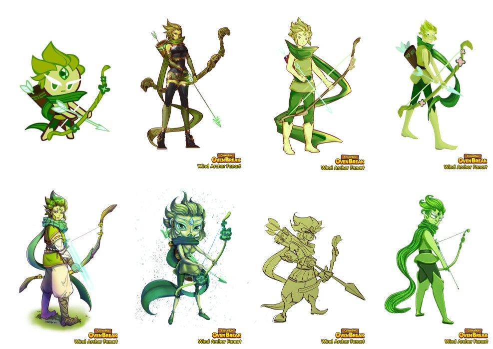 Wind Archer Cookie Night Raven