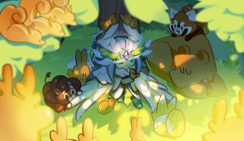 Millennial Tree Cookie X Wind Archer Cookie