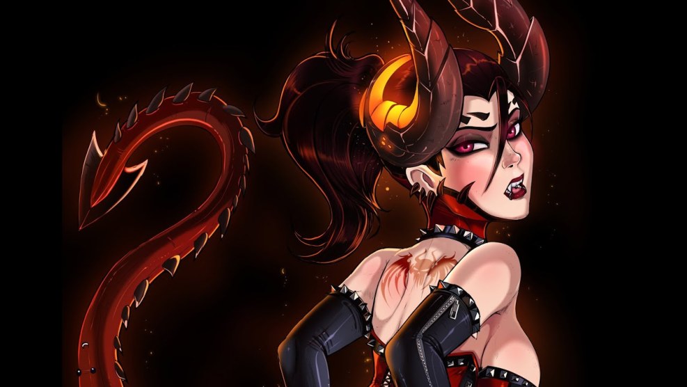 A man of a chainsaw was astronauts