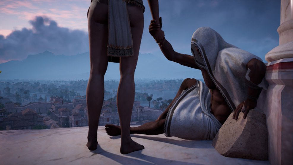 Naked aya from Assassins Creed Origins