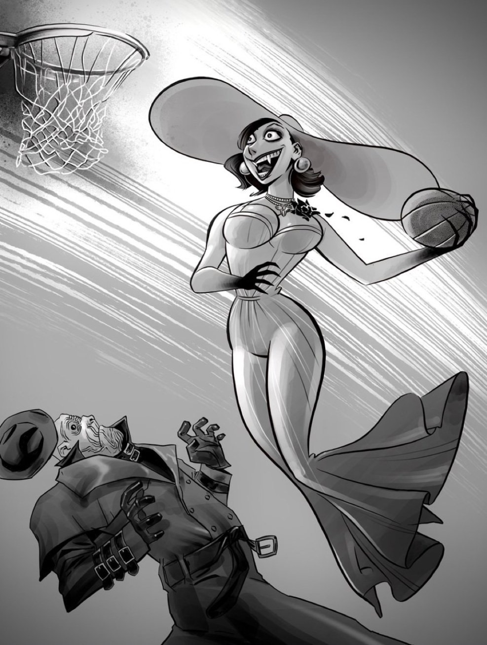 Lady Dimitrescu resident