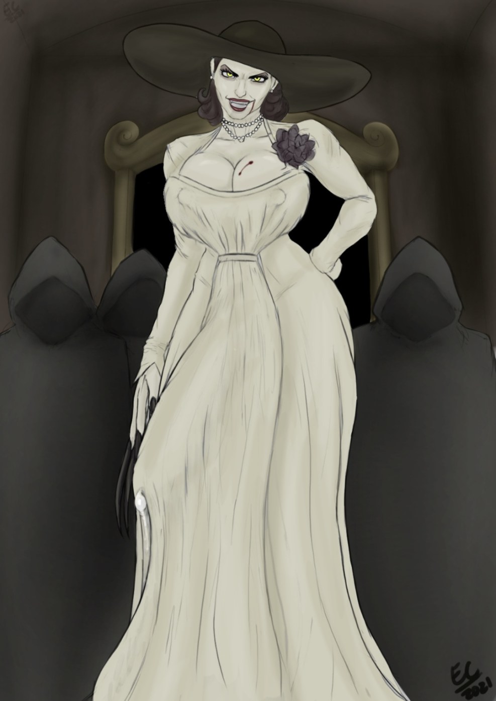 Resident Evil 8 Village Lady Dimitrescu