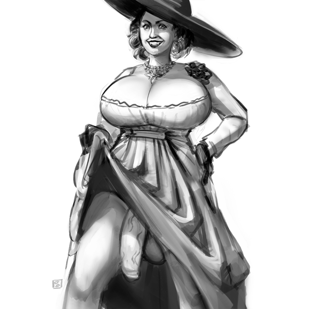 Resident Evil Village Lady Dimitrescu Futa
