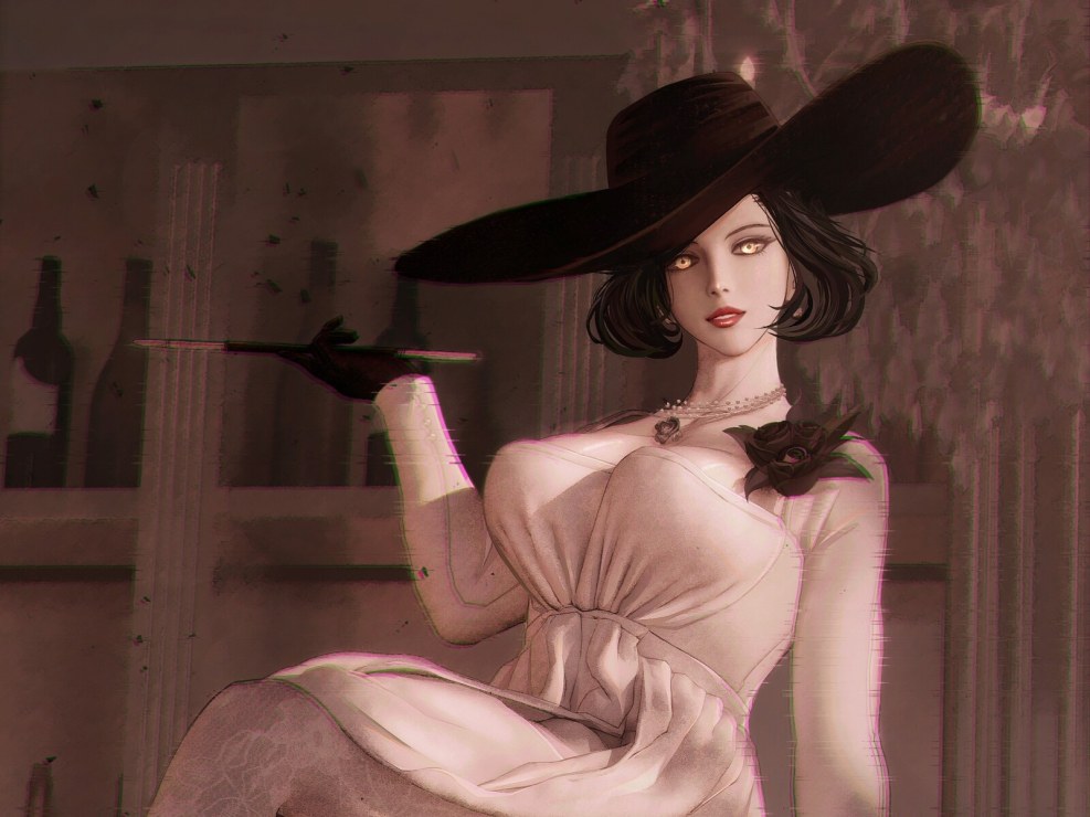 Alsina Dimitrescu Femdom