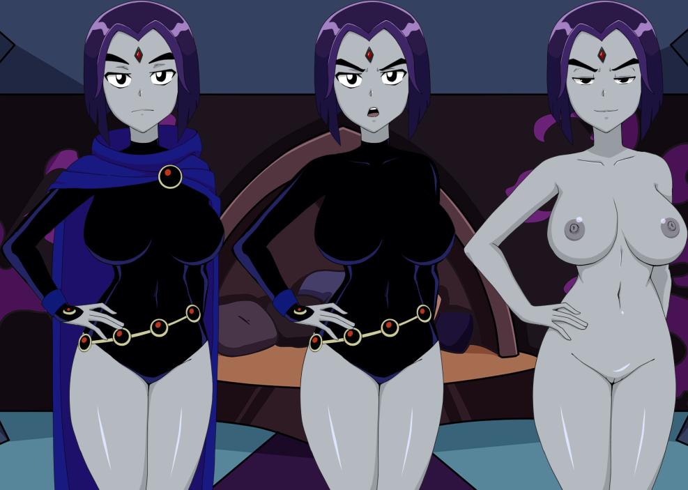 Starfire Futanari Robin