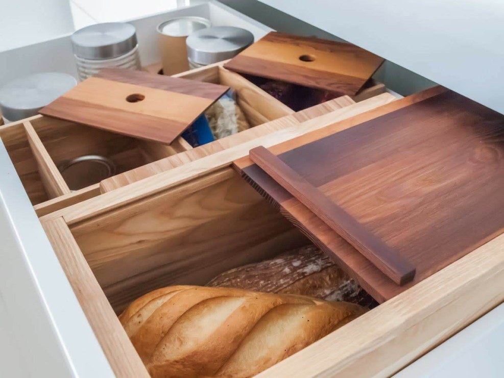 Shelves for spices for the kitchen