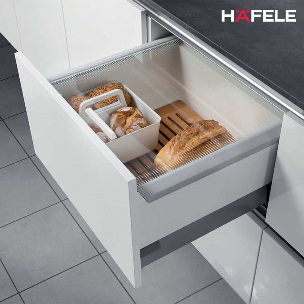 Built -in pantry in the kitchen