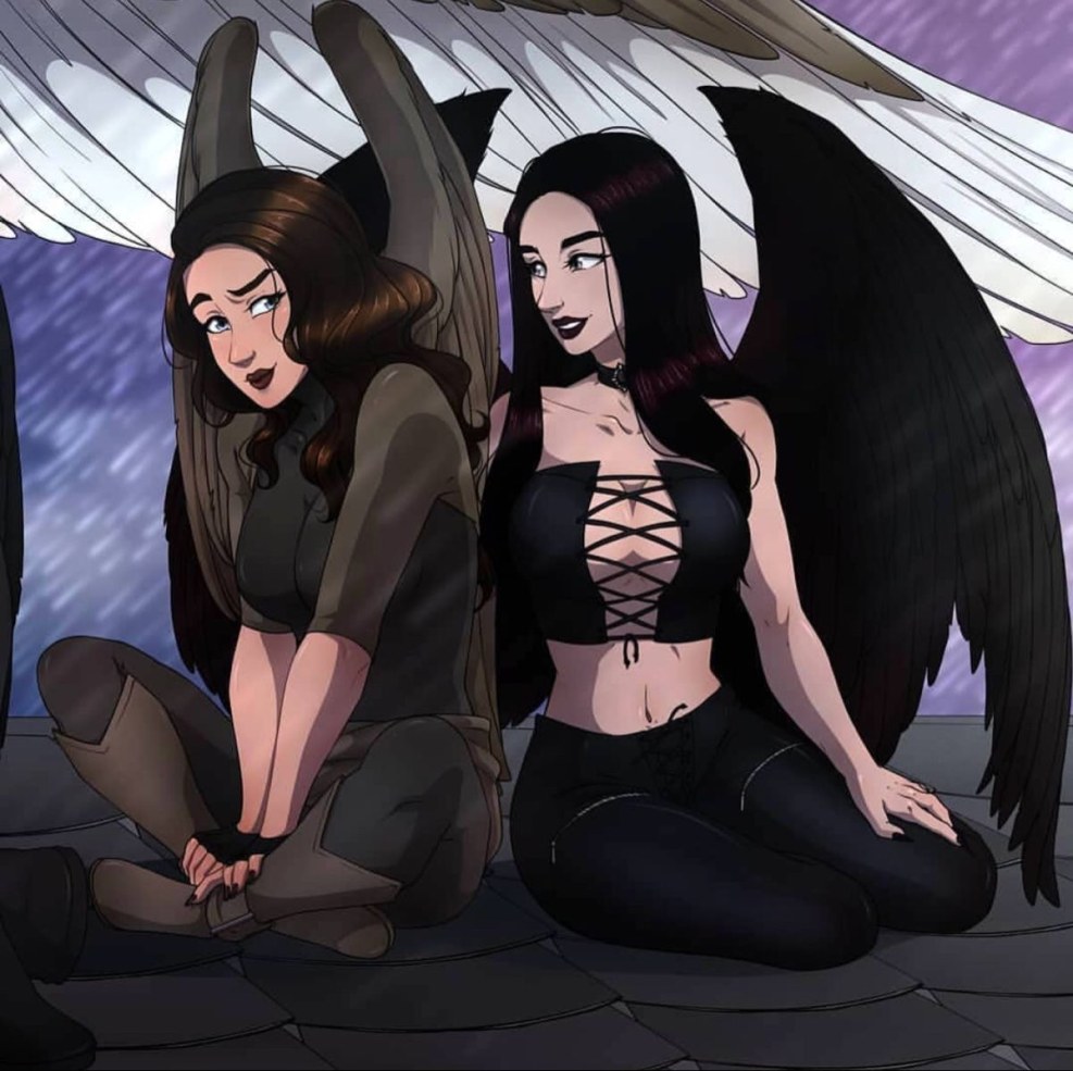 Art club romance Lucifer Rachel