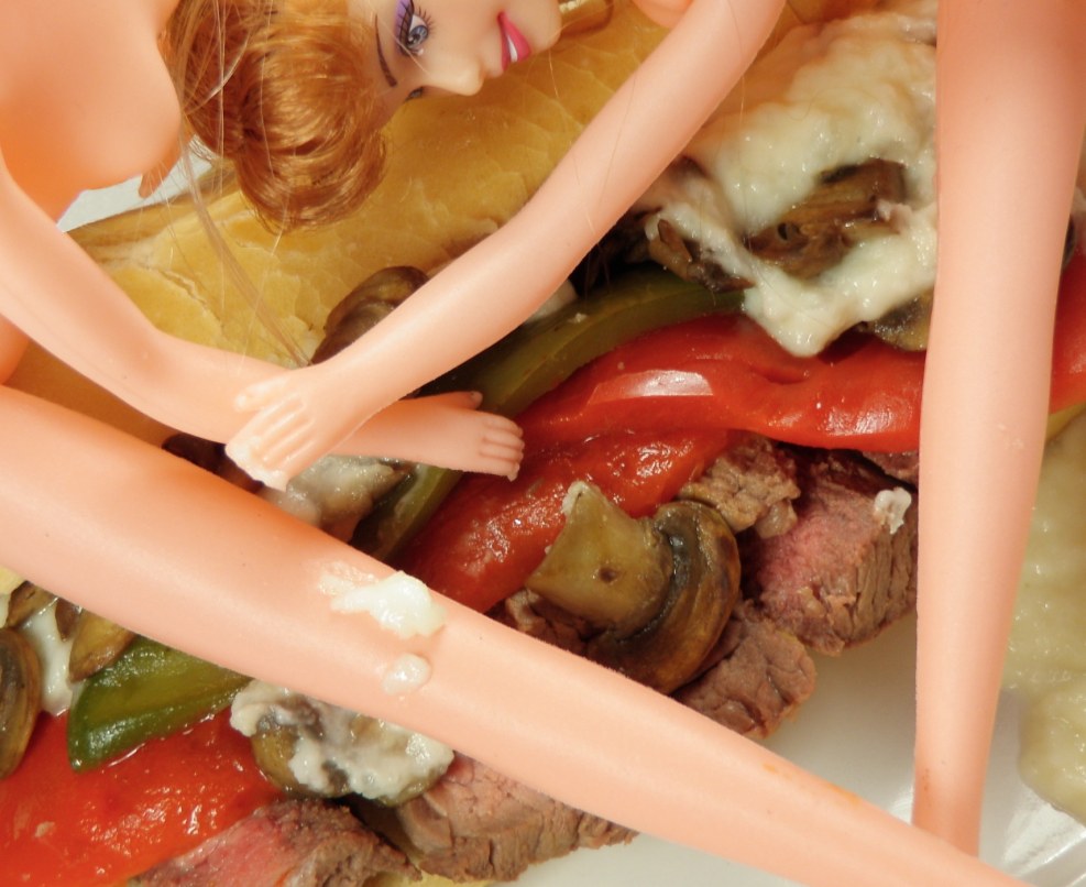 Put chocolate in anal