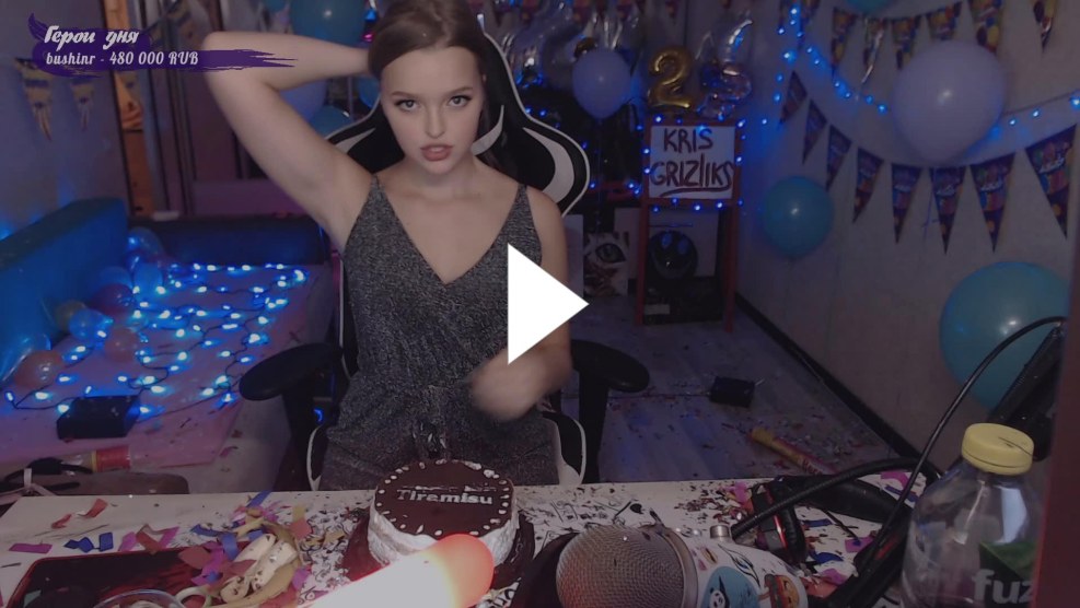 Twich Streamsha Chris Grisliks